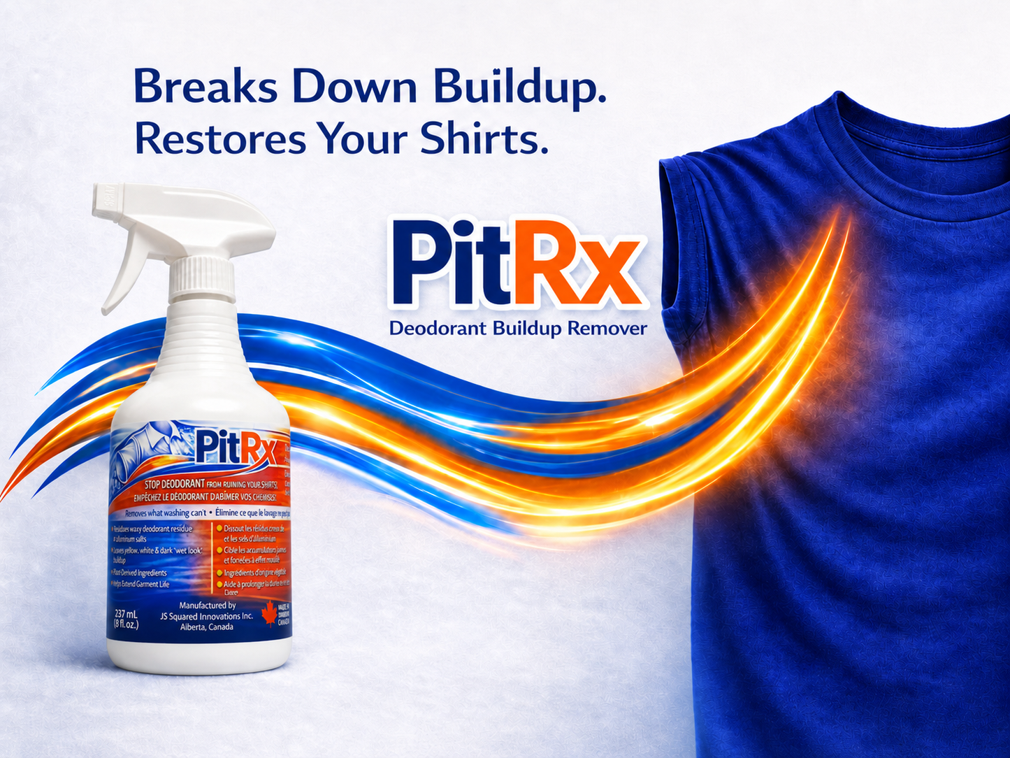 PitRx Deodorant Buildup Remover Spray